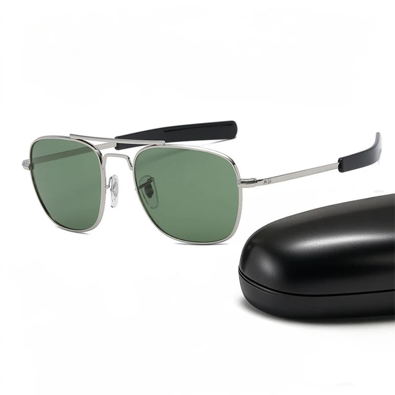 Classic Metal Aviator Sunglasses