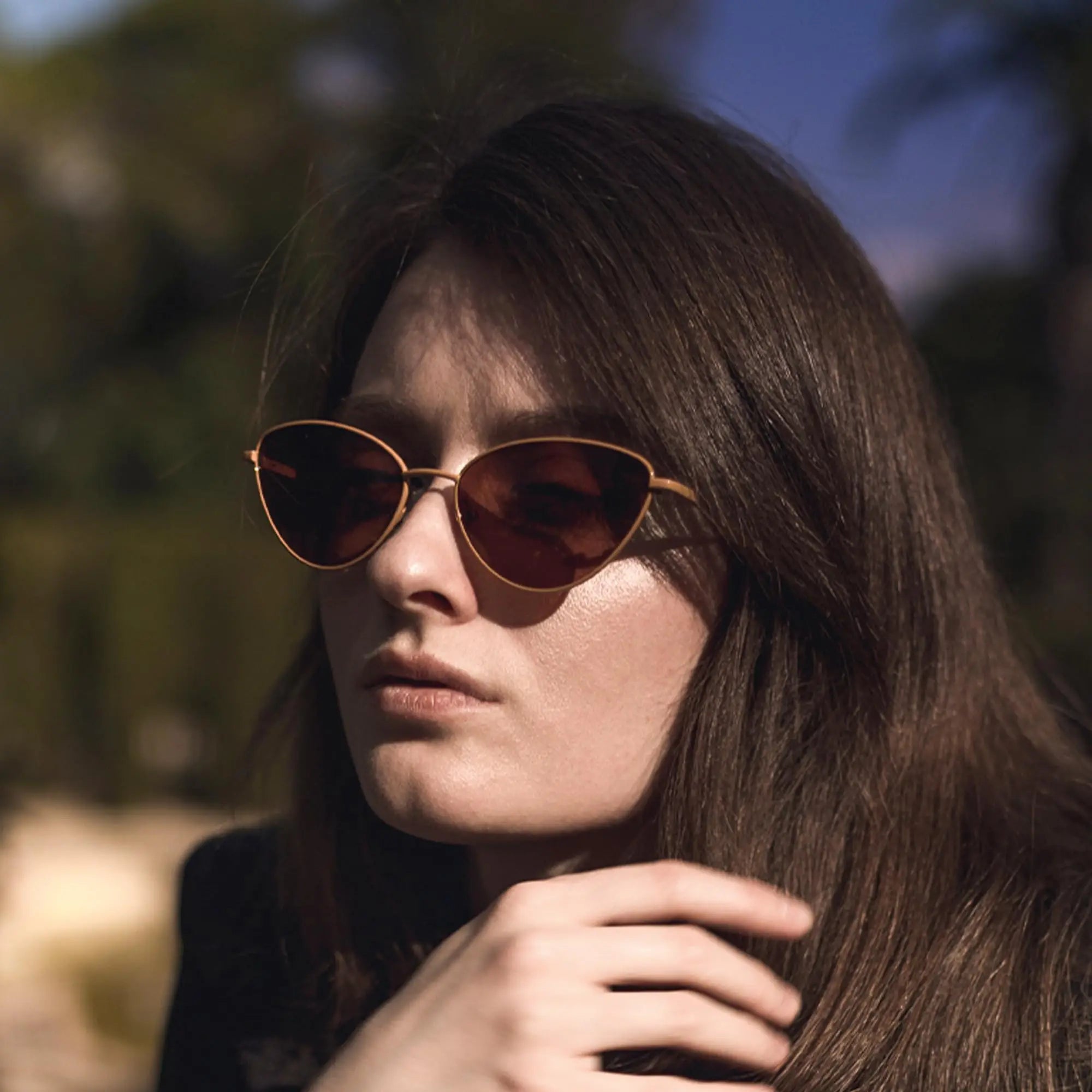 Polarized Cat Eye Sunglasses