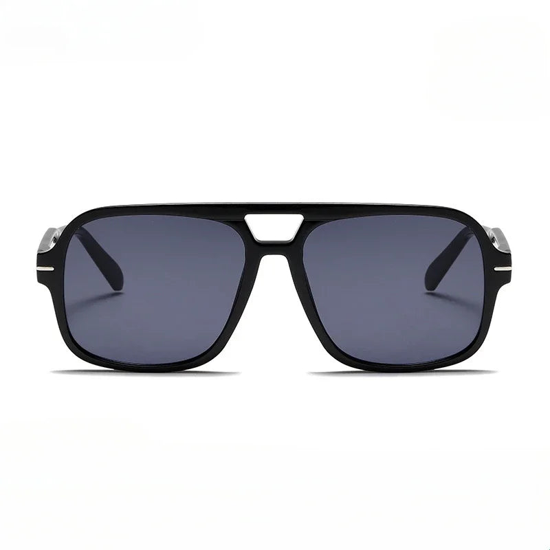 Double Bridge Aviator Sunglasses