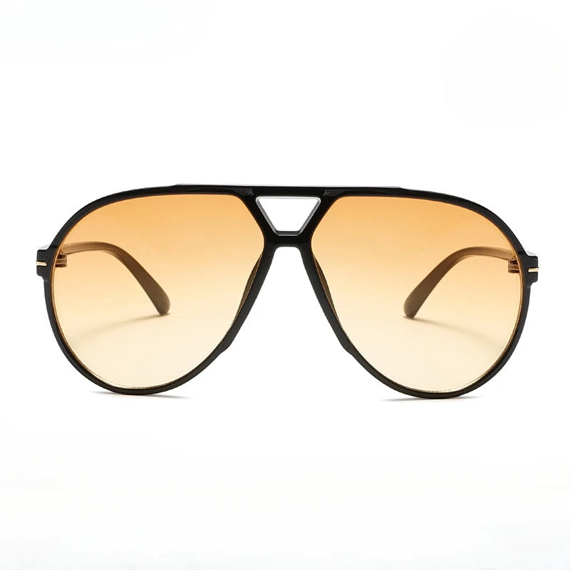 Oversized Pilot Style Sunglasses